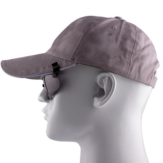 Clip-on Polarized Sunglasses Adjustable Flip Cover UV Protection Sunglasses Men Women Outdoor Hiking Golf Fishing Cycling Driving Traveling Hat