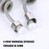 2/3/5M Flexible Shower Hose Spring Shower Telephone Line Hose Plastic Water Hose for Bathroom Water Toilet Bidet Sprayer