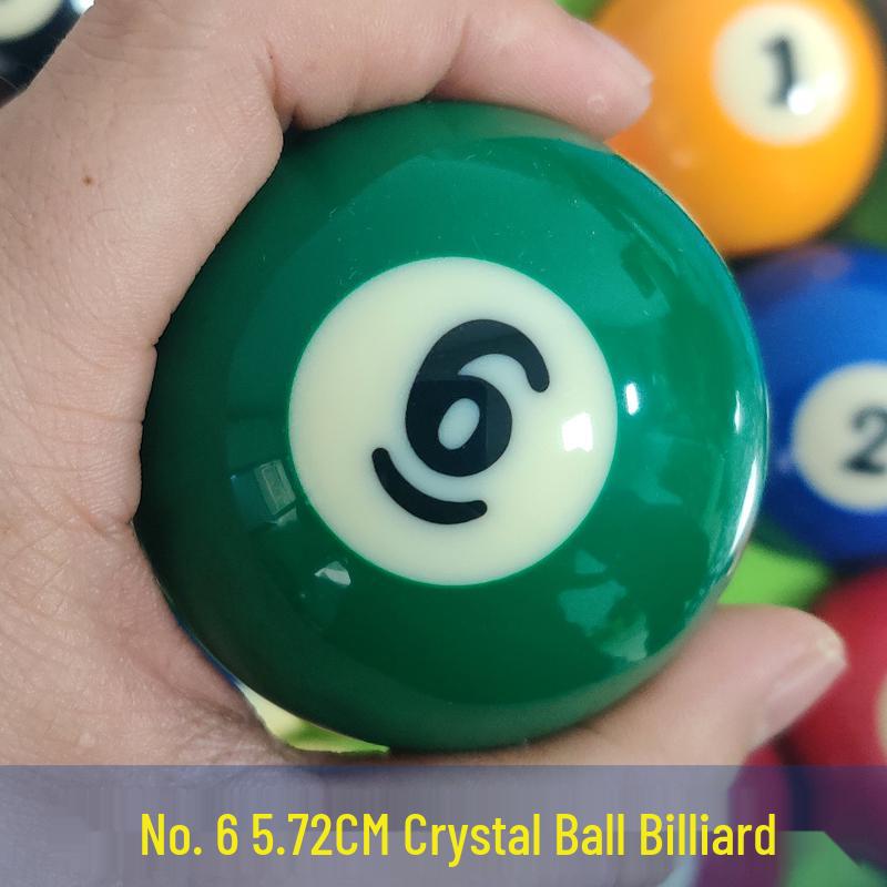 Standard American Billiard 16-Ball Set: Black 8 & 9-Ball with Large Numbers