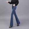 Осенние новые тонкие расклешенные брюки универсальные брюки прямые повседневные брюки