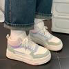 Blue Platform New Trend Sneakers Women's Sports Shoes Vintage Casual Color Blocking Vulcanize Lolita School Boot Female Flats