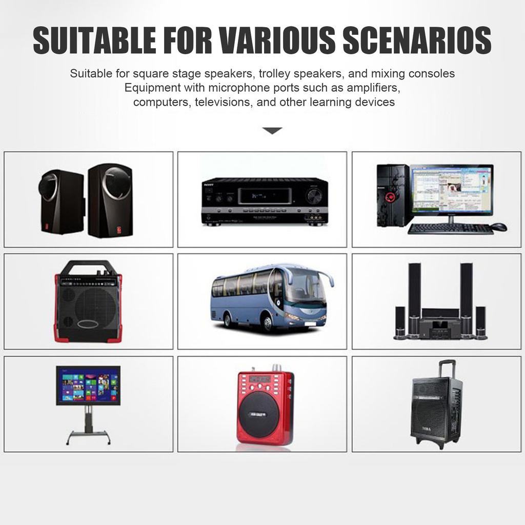 Перезаряжаемый беспроводной микрофон UHF, ручной беспроводной микрофон для караоке, свадьбы, диджея, вечеринки, выступления, церкви, использования в классе