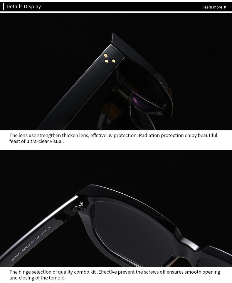 Cross-Border Narrow Rivet Embellished Sunglasses Trendy Street Style Modern Retro Charm Sunglasses 400931