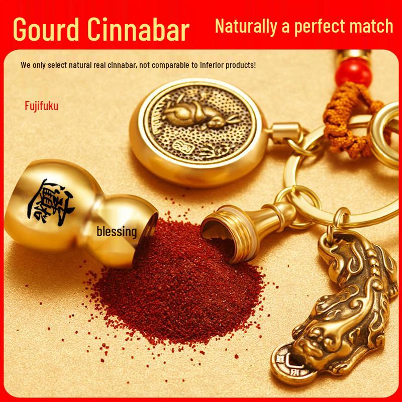 Латунный кулон-оберег Пиксиу: Брелок с монетами Пяти Императоров и Буддой Зодиака для Богатства и Защиты