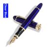Перьевая ручка Jinhao X450 Иридиевое перо Полностью металлическая Золотой зажим Роскошные ручки Подарок студенту Канцелярские товары Офис Школьные принадлежности