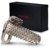 Vibrating penis sleeve stimulating testicles gift DELICIOUSLY