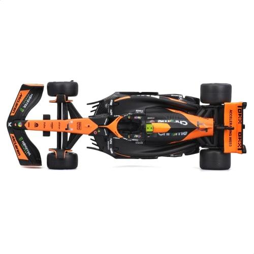 Bburago 2024 Model 1/43 Scale F1 McLaren MCL38 #4 Lando Norris / Race Sports Car Diecast Model Car 18-38214 (#4)