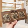 Индивидуализированная акриловая подставка для QR-кода для платежей Alipay и WeChat