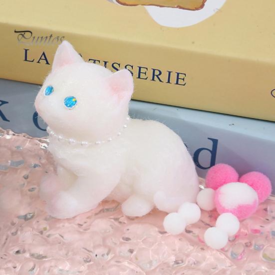 3D игрушка для снятия стресса с кота, черная белая игрушка для снятия стресса с котенка, мягкая игрушка для снятия стресса с котенка, ...