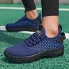 Fashion Women Sneakers Trendy Breathable  Comfortable Soft Running Shoes High - Quality Knit Upper Lace Up Tenis Feminino