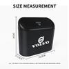 Car Square Pressing Type Hanging Trash Can For Volvo Rdesign Polestar AWD V50 S60 XC60 S40 XC40 XC90 V60 S80 S90 V90 V70 T6 T8