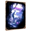 Custom Iron Painting Cave Ghost Art Style Decorative Wall Hanging for Living Room Bedroom Study