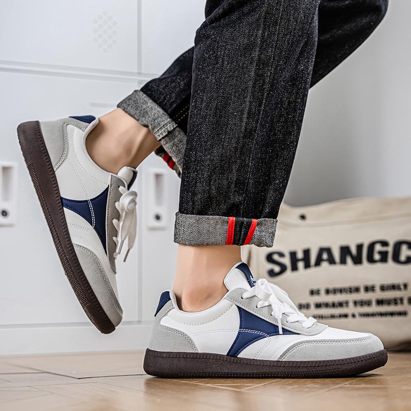 Модная Новая Четырехсезонная Универсальная Легкая Спортивная Обувь для Мужчин Новая Дышащая Повседневная Обувь Прочная Мужская Обувь
