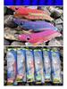 YAMASHITA Luminous Shrimp & Squid Hooks Set - Size 3.5, UV Blowpipe Lures for High Catch