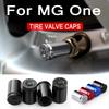 4PCS For MG One 2022 2023 2024 2025 2026 Accessories Car Wheel Tire Valve Caps Tyre Stem Covers Airdust Waterproof WW34