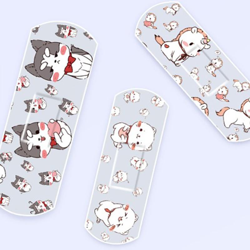 120 шт./набор Пластырь с рисунком лейкопластыря Дышащий Водонепроницаемый Клеящийся