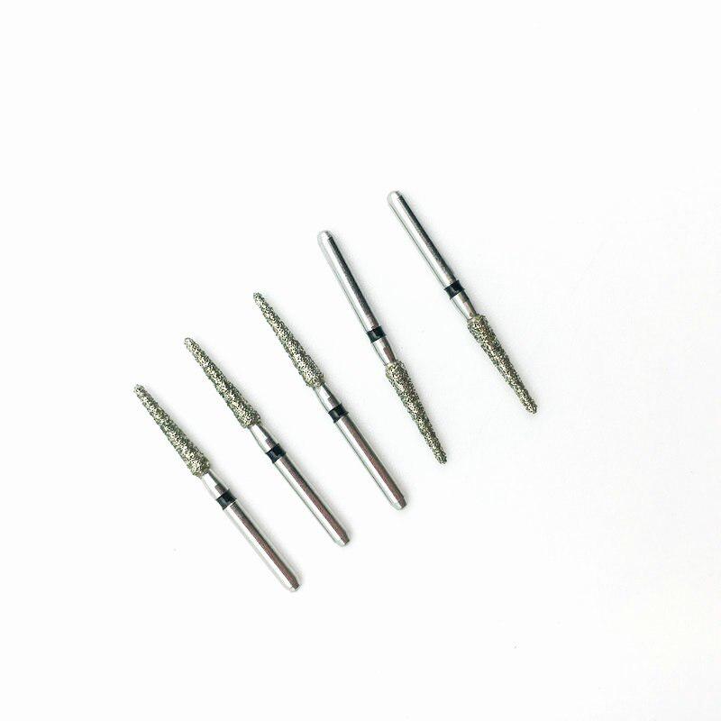 10 шт., стоматологические алмазные боры, высокоскоростные наконечники, инструменты для полировки и отбеливания, стоматологические боры, дрель для отбеливания зубов TR-13S