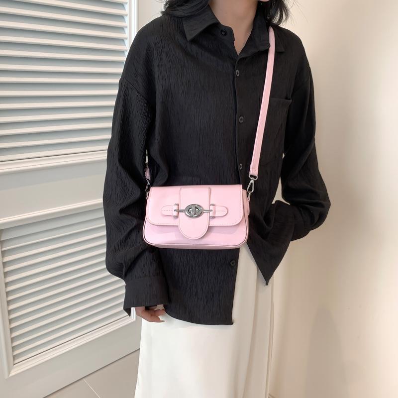 Модная нишевая модная сумка через плечо для женщин, новая летняя ретро-сумка небольшого размера, текстурная сумка на плечо для женщин