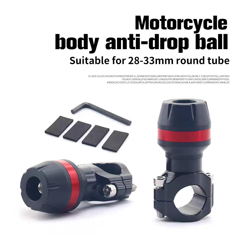 Universal Motorcycle Clamp Falling Protection Electric Scooter Frame Sliders Crash Pad for Haojue UHR150 UFR150 AR150