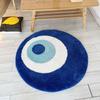 Evil Eye Rug Minimalist Carpet Home Decor Bathroom Handmade Tufted  Housewarming Gift Bedroom Aesthetic Plush