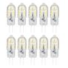 10Pcs G4 LED Bulb Brightness Dimming High Color Rendering Transparent Shell Light Bulbs for