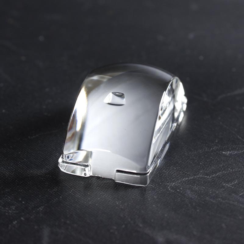 BYD Car Headlight Lens: Convex LED High-Transmission Glass Lampshade