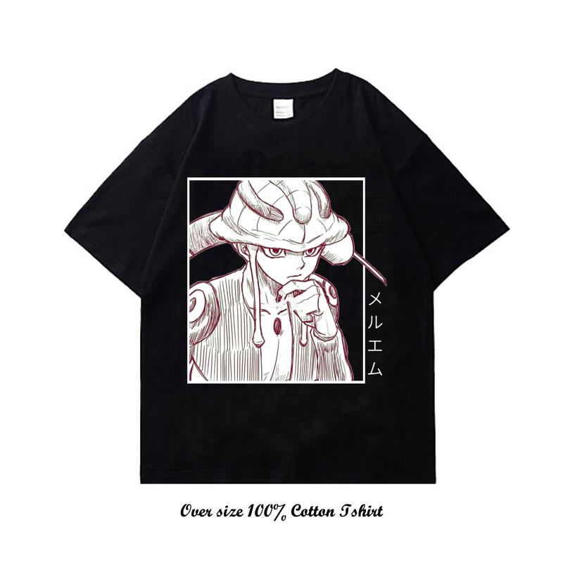 Японское аниме Hunter X Hunter футболка с графическим принтом винтажная больших размеров хлопковая футболка с круглым вырезом и коротким рукавом женская мужская