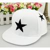 Children Hip Hop Caps Hats Child Adjustable Sun Protection Five-pointed Star Embroidery Headwear