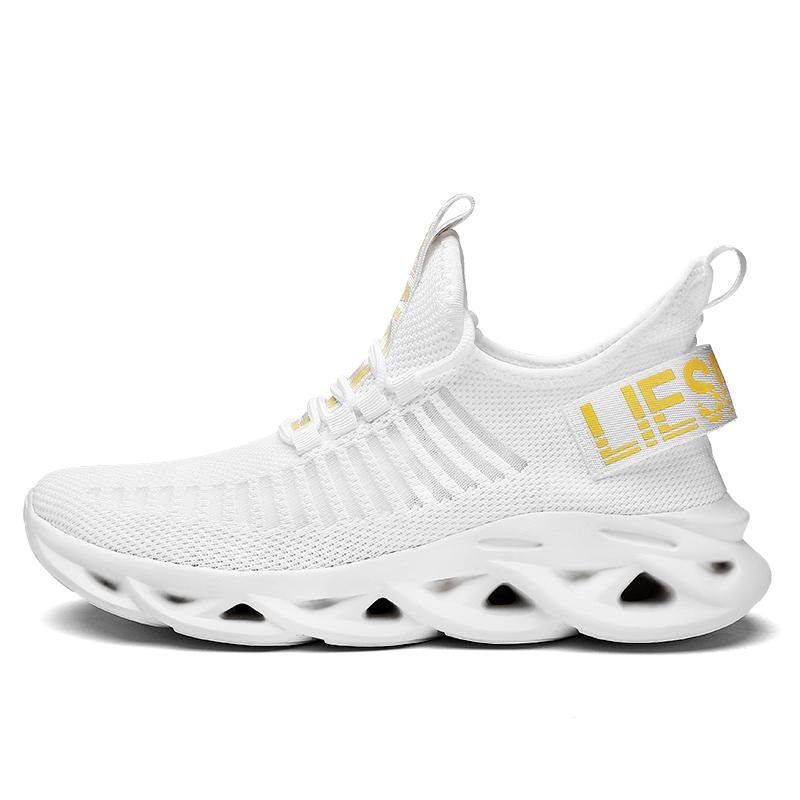 Fashion Sneakers For Men Casual Shoes Breathable Lightweight Men Shoes Spring Autumn Non-Slip Popular Mesh Male Lace Up Shoes