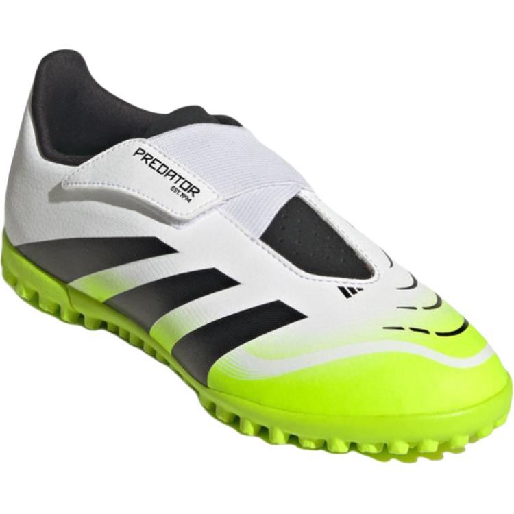 Adidas Predator CLUB Износостойкие Низкие Футбольные Бутсы Белый Черный Зеленый Детские Кроссовки JH8871