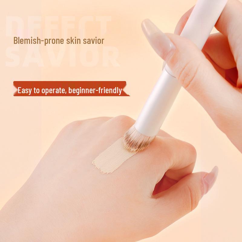 Xixi 270 Concealer Brush - Natural, Non-Absorbing, Easy-to-Use, Slanted Head, Traceless, Soft, Skin-Friendly X765