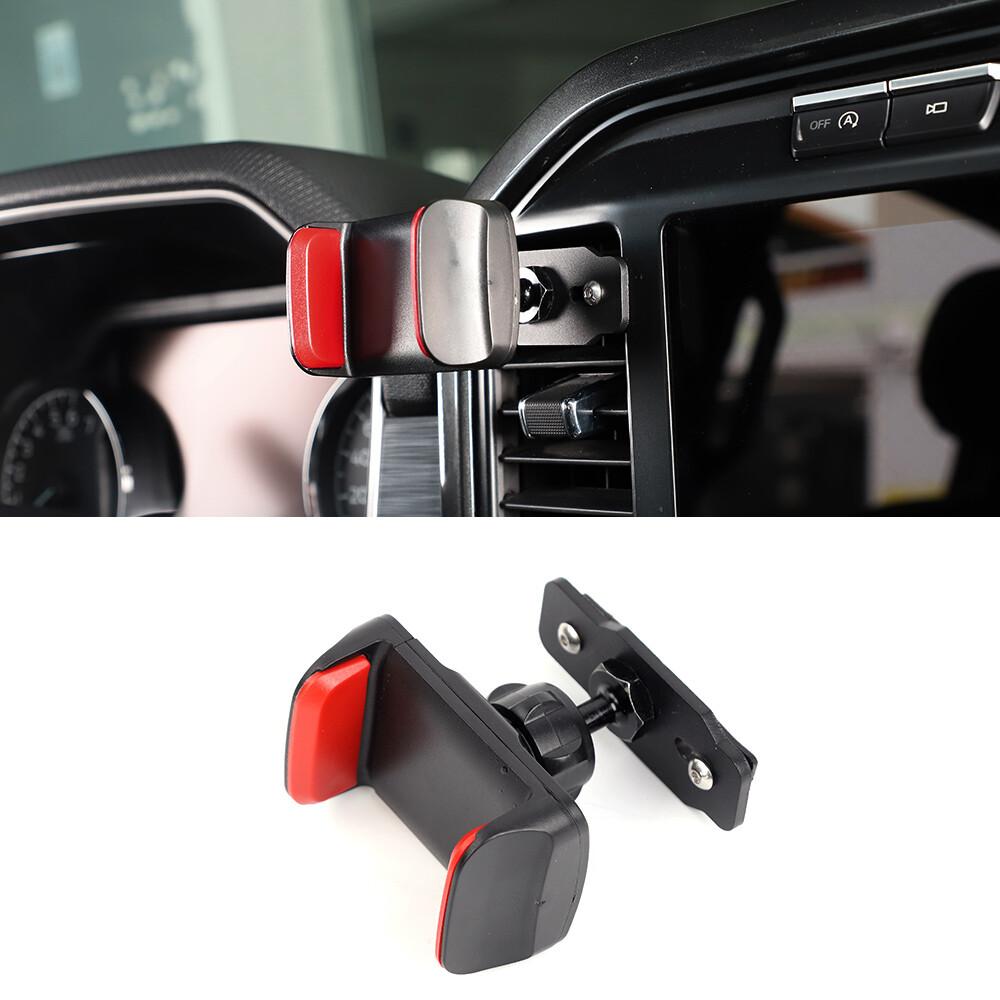 Red AC Air Vent Phone Holder Cellphone Bracket Stand for Ford F150 2015-2020 USA