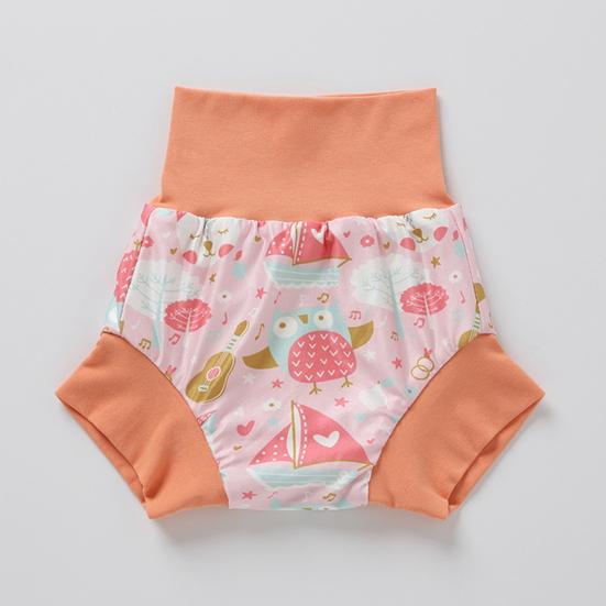 Детские плавки для плавания с 3-слойной защитой, полотенцем от мочи, многоразовые, стирающиеся, с эластичной резинкой на талии, детские шорты для плавания