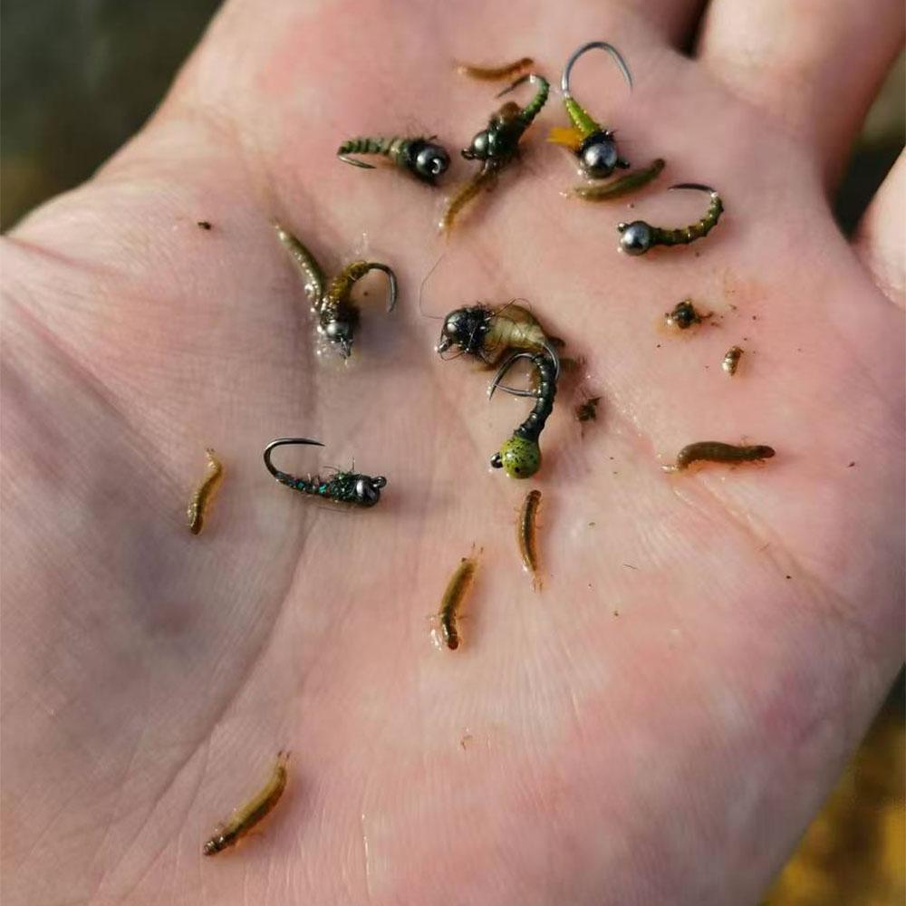 6 шт. быстро тонущие офсетные вольфрамовые бусины головка Perdigon нимфа мушка без бородки приманка евро нимфа форель лосось рыболовные мушки