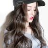 Yousheng Creative Women 2 в 1 Длинный прямой парик из вьющихся волос с бейсбольной кепкой