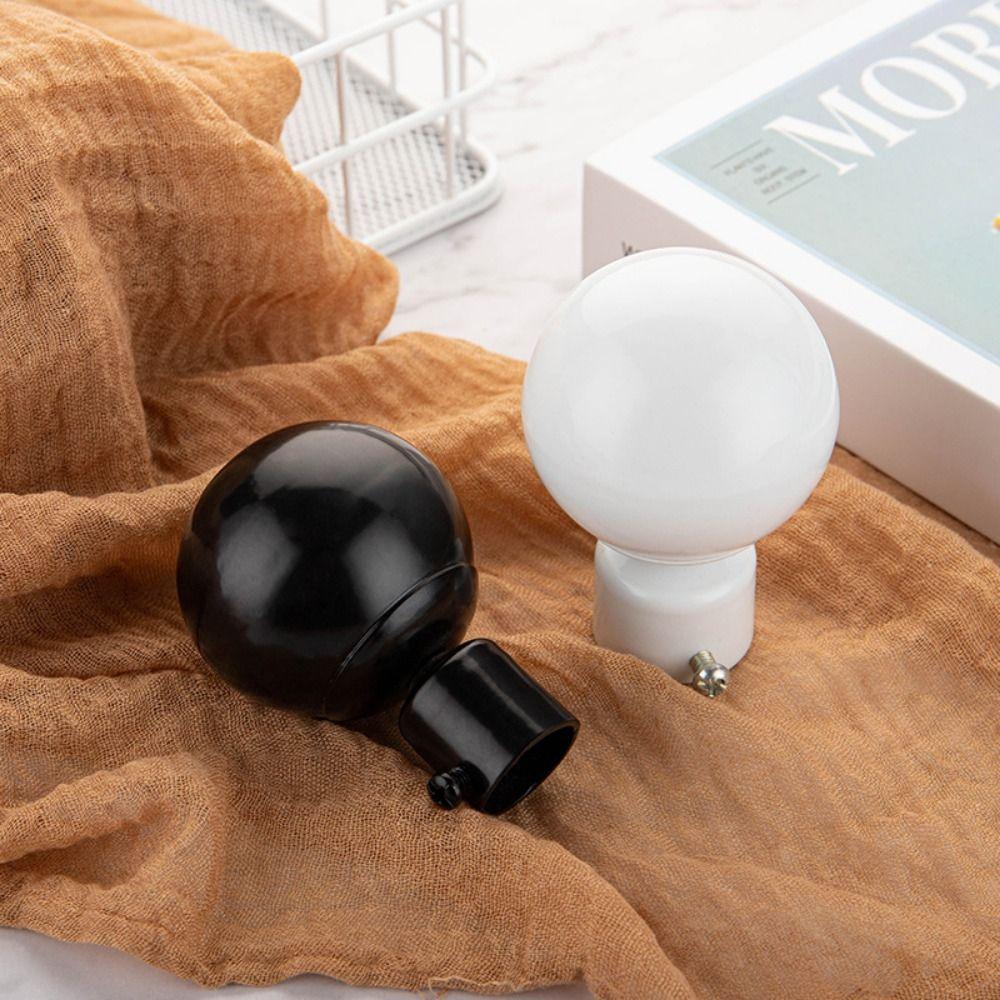 Железо Круглый Бытовой Римский Карниз Головка Карнизы Головка Карнизы Концевые Наконечники Аксессуары для Штор