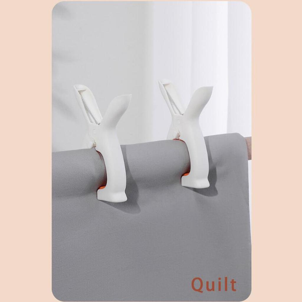 Rabbit Ears Windproof Clothespin Drying Clothes Fixed Quilt Plastic Clip Household Tools