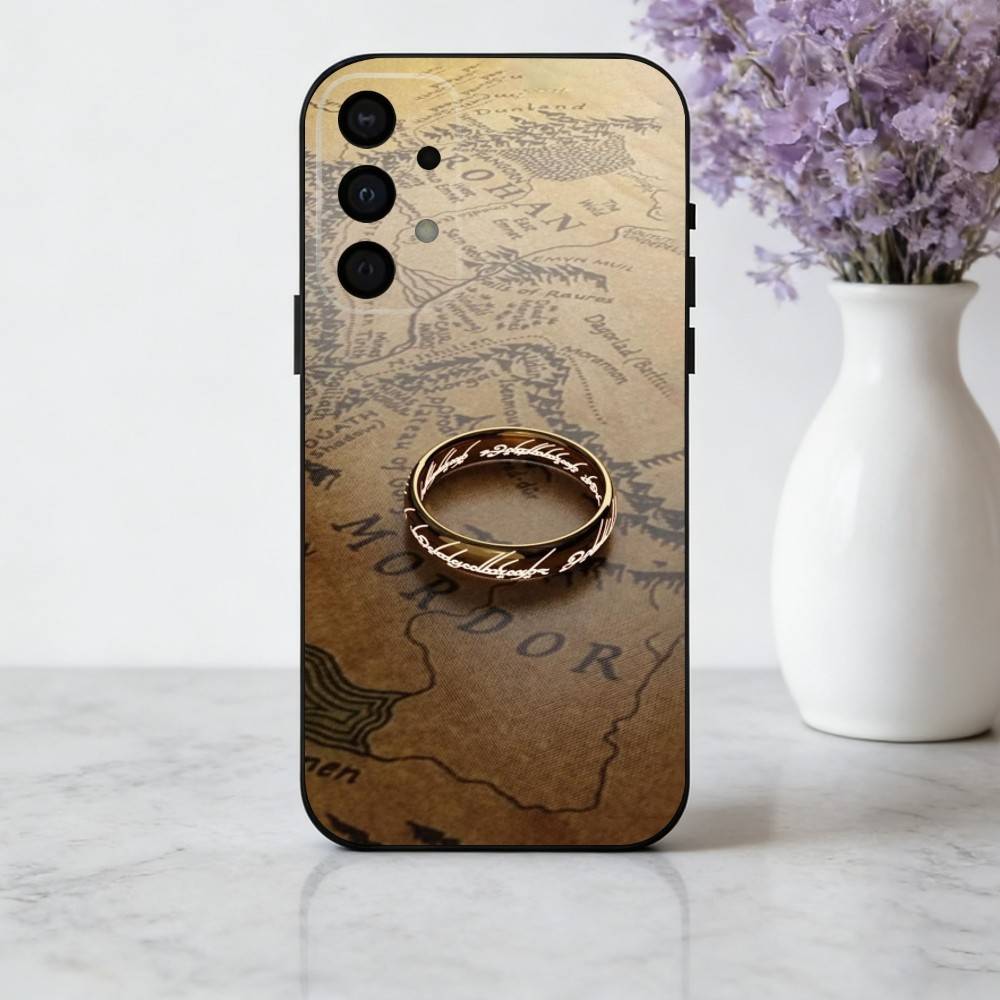 Movie T-The L-Lord-D R-Rings Phone Case For Samsung Galaxy A73,A72,A71,A70,A53,A52,A51,Soft Silicone Black Cover