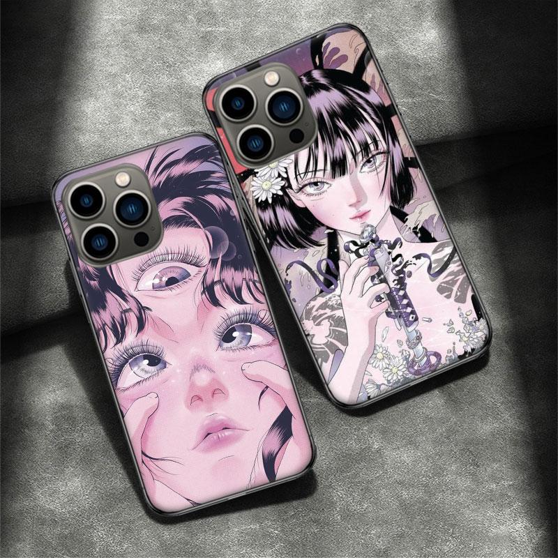 Чехол для телефона Shintaro Horror Cartoon Kago для Apple Iphone 15 13 12 11 14 Pro Max Mini Cover SE 2020 X XS XR 8 7 6 6S Plus 5 5S Sh