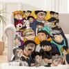 Аниме H-Haikyuu Крутой бейсбольный плед Плюшевый для сна Диванный коврик для гостиной Теплый Офис Спальня День рождения Дом Путешествия Детские подарки