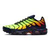 Кроссовки унисекс Air Max Plus Lemon Venom Зеленый Гипер-малиновый Желтый DM0032-701