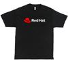 Футболка с логотипом Red Hat Linux.