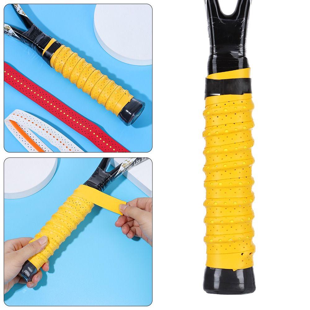 Perforated Tennis Overgrip Sweat Absorption Rackets Grip Badminton Overgrip  Racquet Supplies
