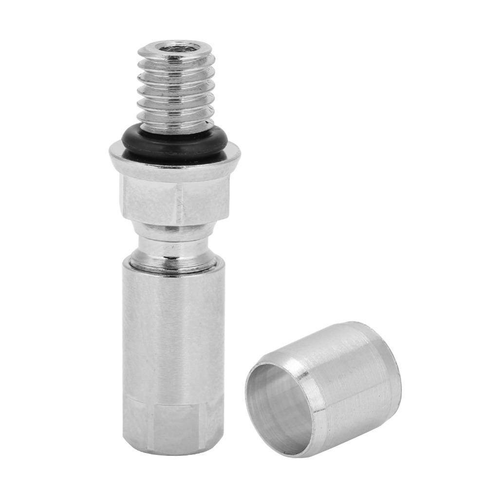 Precise Hose Connector Silver Bicycle Hydraulic Disc Brake Hose Connector for Bike Repair