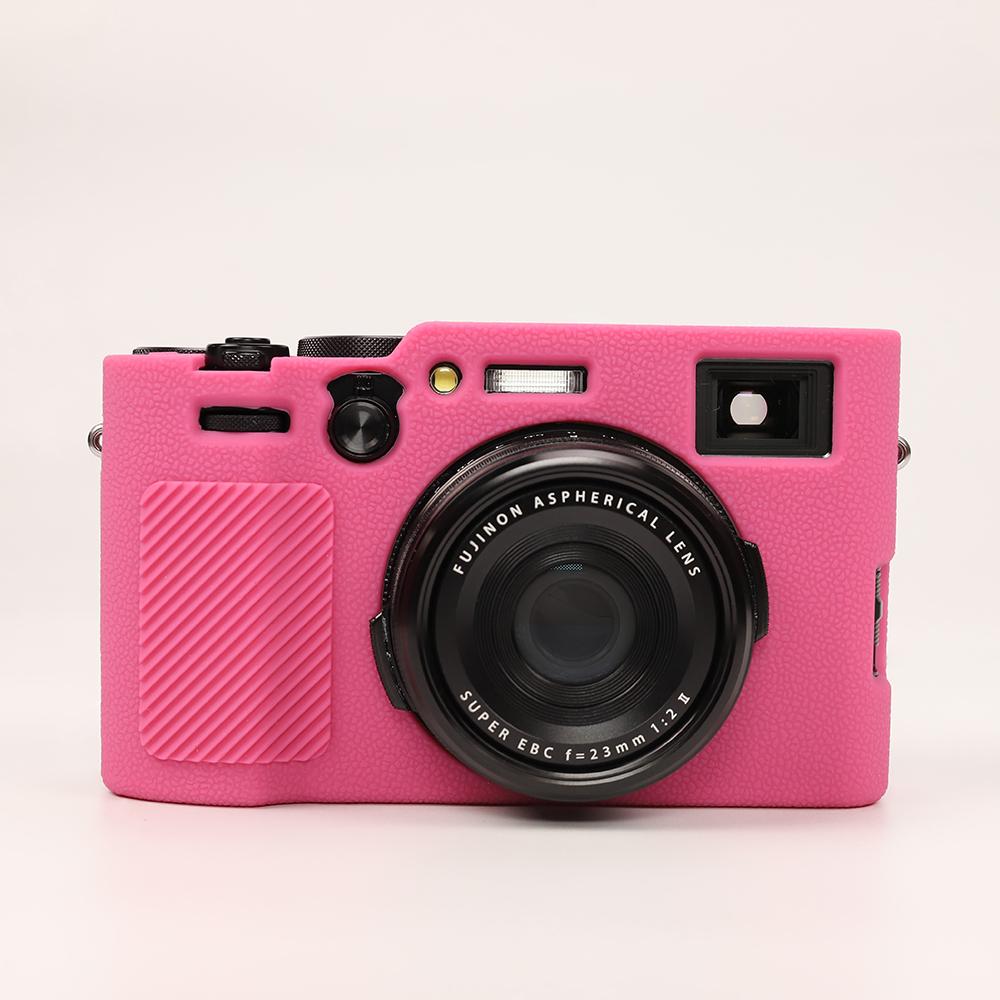 X100VI Мягкий силиконовый бронированный чехол для корпуса камеры для Fujifilm X100VI Резиновая накладка-скин