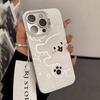 Line Puppy для чехла на телефон Apple 17promax 16 Huawei pura80 Xiaomi 15Reno матовый s50