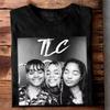 Ретро футболка с коротким рукавом унисекс TLC Band, все размеры от S до 5XL