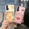 Защитный чехол-картхолдер для телефона Huawei Honor 20 Pro, модный дизайн, прочная крышка, слот для карт, водонепроницаемый, мультяшный, милый