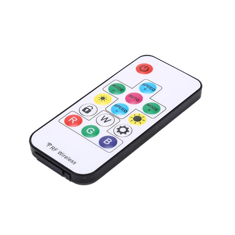 14-клавишный DC 5 24V RGB беспроводной пульт дистанционного управления Rf светодиодный контроллер Ws2812 Ws2811