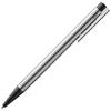 LAMY Logo Matte Black Ballpoint Pen - Elegant & Durable Stainless Steel - Medium Point - Includes Large Capacity Black Refill LAMY M 16